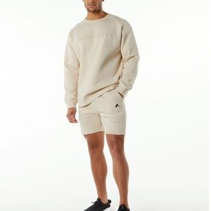 Alphalete Cream Crewneck Sweater - Large